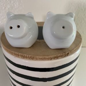 Tiny salt and pepper shakers